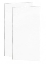 MEXEN - ROX sprchové dvere (s+d) 150x200 cm 8mm, trans. (8C2-150-000-00-00)