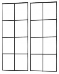 MEXEN - ROX sprchové dvere (s+d) 160x200 cm 8mm, ľavé (8C2-160-000-00-77-L)