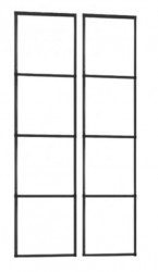 MEXEN - ROX sprchové dvere (s+d) 95x200 cm 8mm, ľavé (8C2-095-000-00-77-L)