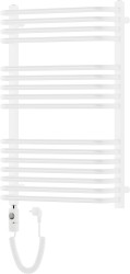 MEXEN/S - Apollo radiátor + vykurovacia tyč 860 x 550 mm, 600 W, biela (W117-0860-550-2600-20)
