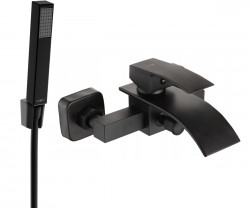 MEXEN/S - Aries R77 vaňová batéria s príslušenstvom, čierna (74483R77-70)