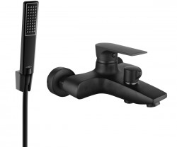 MEXEN/S - Axel R72 vaňová batéria s príslušenstvom, čierna (7383R72-70)