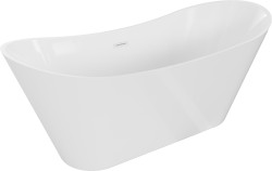 MEXEN/S - Celia vaňa voľne stojaca 170 x 75, biela, sifón a prepad biela (52331707500-20)