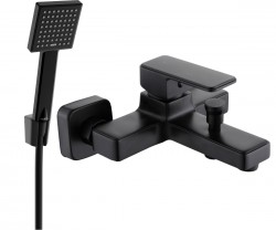 MEXEN/S - Cetus R45 vaňová batéria s príslušenstvom, čierna (74433R45-70)