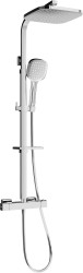 MEXEN/S - CQ33 sprchový stĺp s termostatickou batériou chróm (772503395-00)