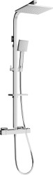 MEXEN/S - CQ45 sprchový stĺp s termostatickou batériou chróm (772504595-00)