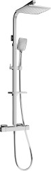MEXEN/S - CQ62 sprchový sloup s termostatickou baterií chrom (772506295-00)