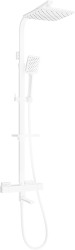MEXEN/S - CQ62 vaňový stĺp s termostatickou batériou, biele (779106295-20)