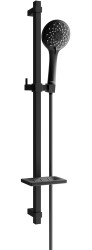MEXEN/S - DQ74 posuvný sprchový set, čierna (785744581-70)