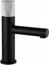 MEXEN/S - Elba One umývadlová batéria, čierna / chróm (74101-77)