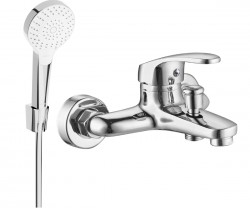 MEXEN/S - Erica R05 SET vaňová batéria so sprchou, chróm (74643R05-00)