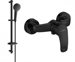 MEXEN/S - Fabia DB05 Sprchová batéria s príslušenstvom, čierna (74654DB05-70)