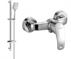 MEXEN/S - Fabia DB62 sprchová batéria s príslušenstvom, chróm (74654DB62-00)