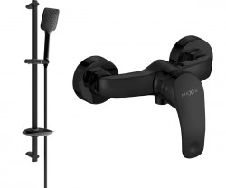 MEXEN/S - Fabia DB62 sprchová batéria s príslušenstvom, čierna (74654DB62-70)