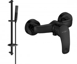 MEXEN/S - Fabia DB72 Sprchová batéria s príslušenstvom, čierna (74654DB72-70)