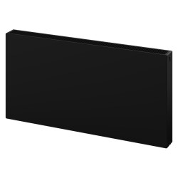MEXEN/S - Flat CF22 doskový radiátor 500 x 800 mm, bočné pripojenie, 1092 W, čierna (W422F-050-080-70)
