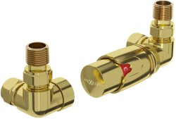 MEXEN/S - G00 termostatická súprava pre radiátor, zlatá (W903-900-50)