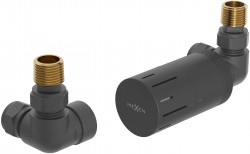 MEXEN/S - G05 termostatická súprava pre radiátor, antracit (W903-958-66)