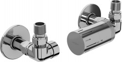 MEXEN/S - G05 termostatická súprava pre radiátor + krycia rozeta R, chróm (W903-958-904-01)