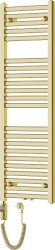 MEXEN/S - Hades radiátor + vykurovacia tyč 1200 x 400 mm, 600 W, zlatá (W104-1200-400-2600-50)