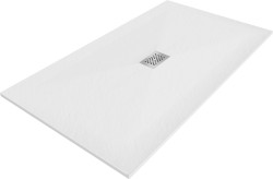 MEXEN/S - Hugo sprchová vanička SMC 150x100, biela, krytka nerez (42101015-X)