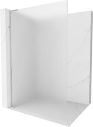 MEXEN/S - Kioto L Sprchová zástena WALK-IN 110 x 200, dekor, chróm (800-110-103-01-30)