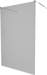 MEXEN/S - KIOTO samostatne stojaca sprchová zástena 100 x 200, grafit, chróm (800-100-002-01-40)