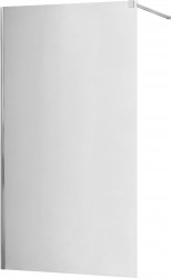MEXEN/S - KIOTO Sprchová zástena WALK-IN 100x200 cm 8 mm, chróm, zrkadlové sklo (800-100-101-01-50)