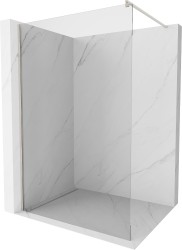 MEXEN/S - Kioto Sprchová zástena WALK-IN 120 x 200, transparent 8 mm, nikel kefovaná (800-120-101-97-00)