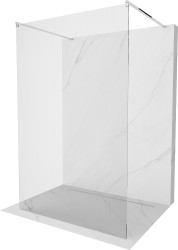 MEXEN/S - Kioto Sprchová zástena WALK-IN voľne stojaca 105 x 200, transparent 8 mm, chróm (800-105-002-01-00)