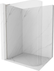 MEXEN/S - KiotoL Sprchová zástena WALK-IN 90 x 200, transparent, nikel kartáčovaný (800-090-103-97-06)