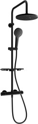 MEXEN/S - KT05 sprchový stĺp s termostatickou batériou čierna (771500593-70)