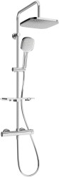 MEXEN/S - KT33 sprchový stĺp s termostatickou batériou chróm (771503393-00)