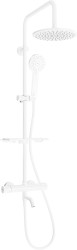 MEXEN/S - KT40 - vaňový-sprchový set s termostatickou batériou, biela (779004093-20)