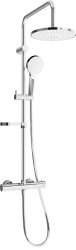 MEXEN/S - KX05 Sprchový sloup s termostatickou baterií, chrom / bílá (771500591-00)