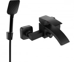 MEXEN/S - Libra R62 vaňová batéria so sprchou, čierna (74513R62-70)