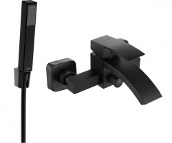 MEXEN/S - Libra R77 vaňová batéria s príslušenstvom, čierna (74513R77-70)