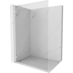 MEXEN/S - Lunar L Sprchová zástena WALK-IN ľavá 100 x 200, transparent 8 mm, chróm (830L-100-000-01-00-L)