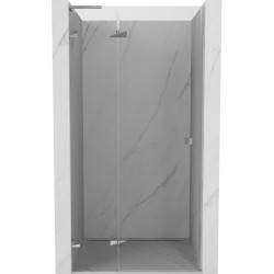 MEXEN/S - Lunar L sprchové dvere krídlové ľavé 110, transparent, chróm (834L-110-000-01-00-L)