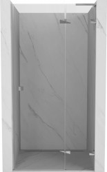 MEXEN/S - Lunar L sprchové dvere krídlové pravé 75, transparent, chróm (834L-075-000-01-00-P)