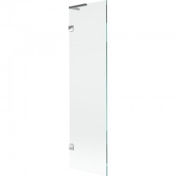 MEXEN/S - Lunar L vaňová zástena FIX 50 x 150, transparent, chróm (897L-050-000-01-00)