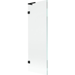 MEXEN/S - Lunar L vaňová zástena FIX 60 x 150, transparent, čierna (897L-060-000-70-00)