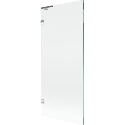 MEXEN/S - Lunar L vaňová zástena FIX 80 x 150, transparent, chróm (897L-080-000-01-00)