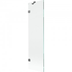MEXEN/S - Lunar vaňová zástena FIX 50 x 150, transparent, grafit metal (897-050-000-95-00)