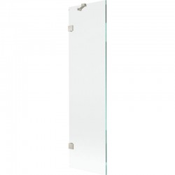 MEXEN/S - Lunar vaňová zástena FIX 50 x 150, transparent, nikel kartáčovaný (897-050-000-97-00)