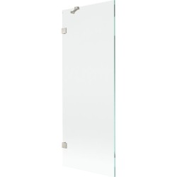 MEXEN/S - Lunar vaňová zástena FIX 70 x 150, transparent, nikel kartáčovaný (897-070-000-97-00)