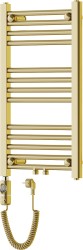 MEXEN/S - Mars radiátor + vykurovacia tyč 700 x 400 mm, 300 W, zlatá (W110-0700-400-2300-50)