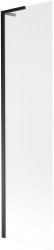MEXEN/S - Next L vaňová zástena FIX 50 x 150, dekor, čierna (895-050-000-03-30-70)