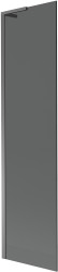 MEXEN/S - Next L vaňová zástena FIX 50 x 150, grafit, grafit metal (895-050-000-03-40-95)