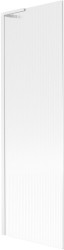 MEXEN/S - Next L vaňová zástena FIX 60 x 150, prúžky, biela (895-060-000-03-09-20)